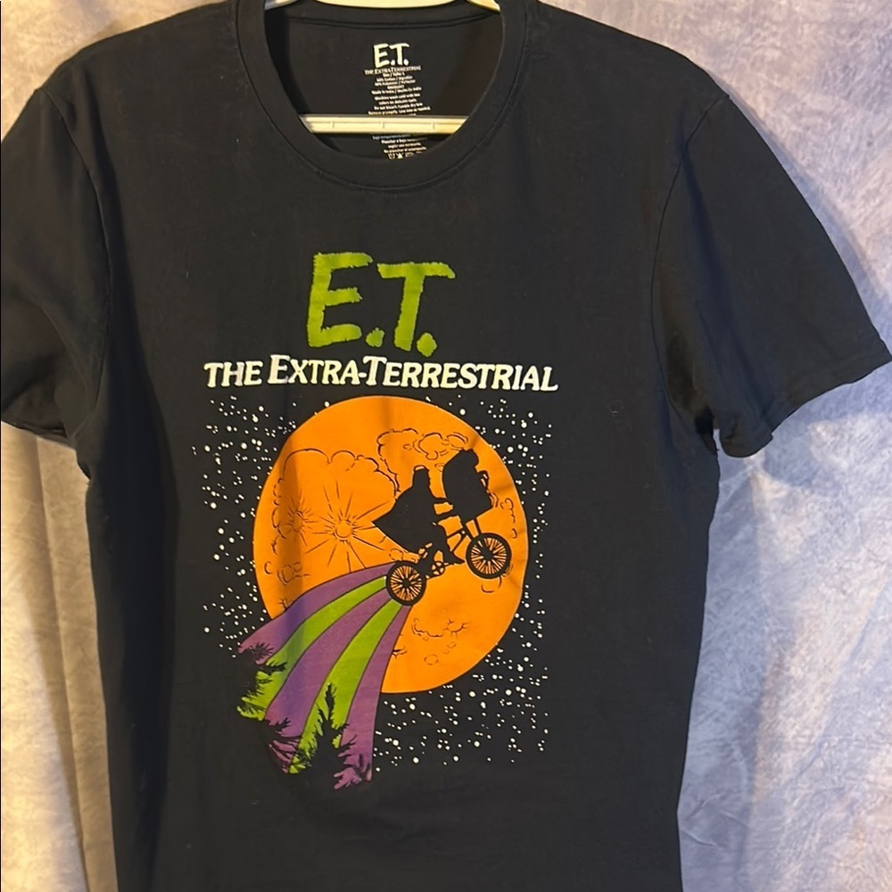 The Extra-Terrestrial kid Black T-Shirt